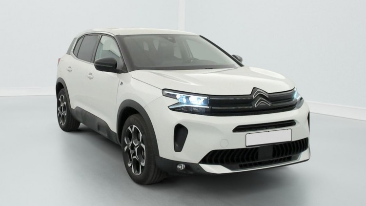 CITROEN C5 Aircross Hybride Rechargeable 225 e-EAT8 Feel Pack Blanc Nacré