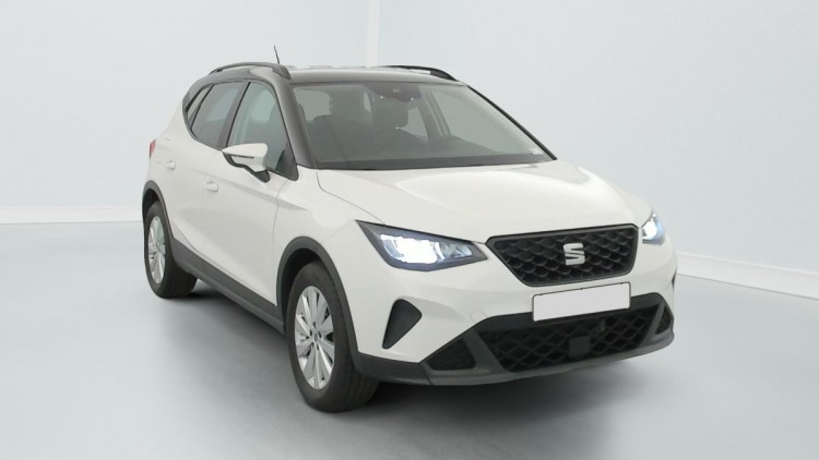 SEAT Arona 1.0 TSI 95 ch Start Stop BVM5 Style Business Blanc Candy Toit Noir 