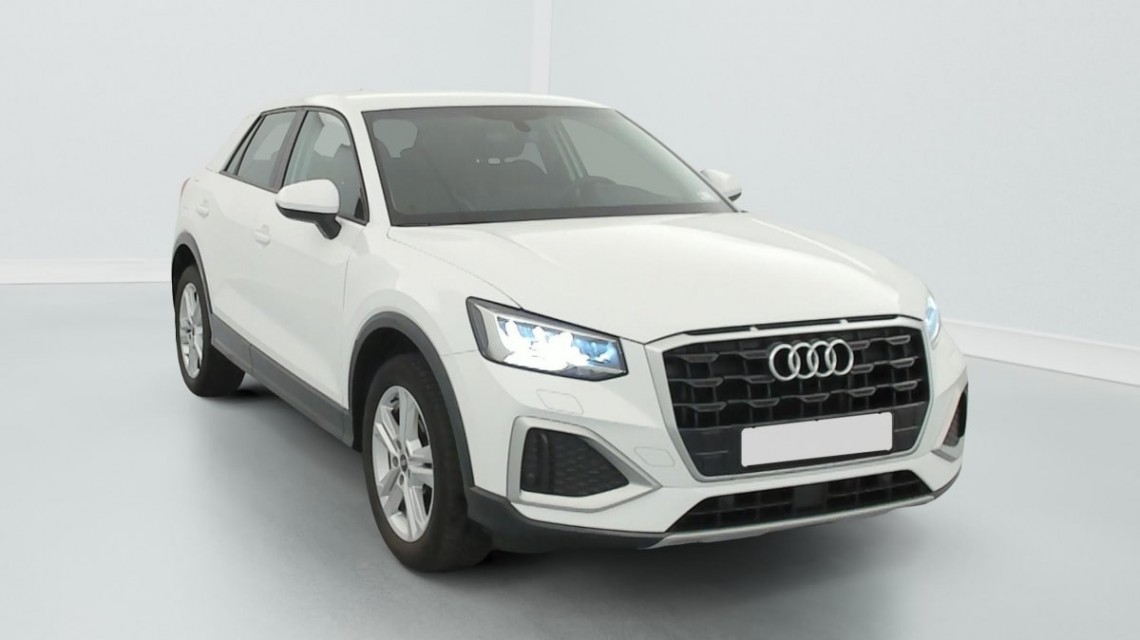 AUDI Q2 30 TFSI 110 BVM6 Design Blanc Ibis