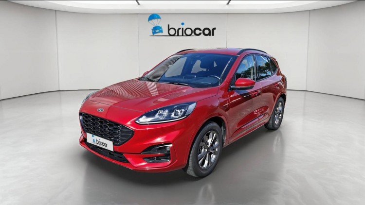 FORD Kuga 2.5 Duratec 225ch PowerSplit PHEV ST-Line e-CVT + Suréquipé + Attelage Premium Rouge Lucid