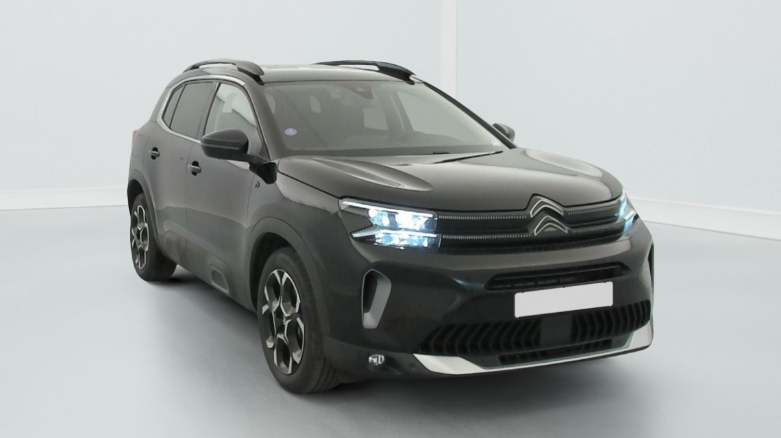 CITROEN C5 Aircross Hybride Rechargeable 225 e-EAT8 Shine Noir Perla Nera 