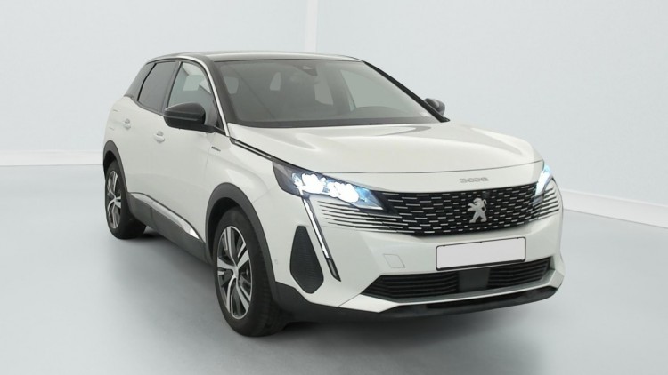 PEUGEOT 3008 Hybrid4 300 e-EAT8 Allure Pack Blanc Nacre / Toit Noir