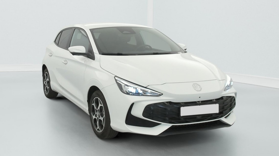 MG MG3 1.5 L Hybrid+ 195 ch Luxury Dover White 