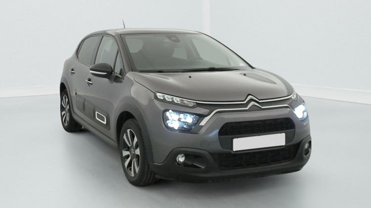 CITROEN C3 PureTech 110 S S BVM6 Shine Gris Platinium / Toit Noir