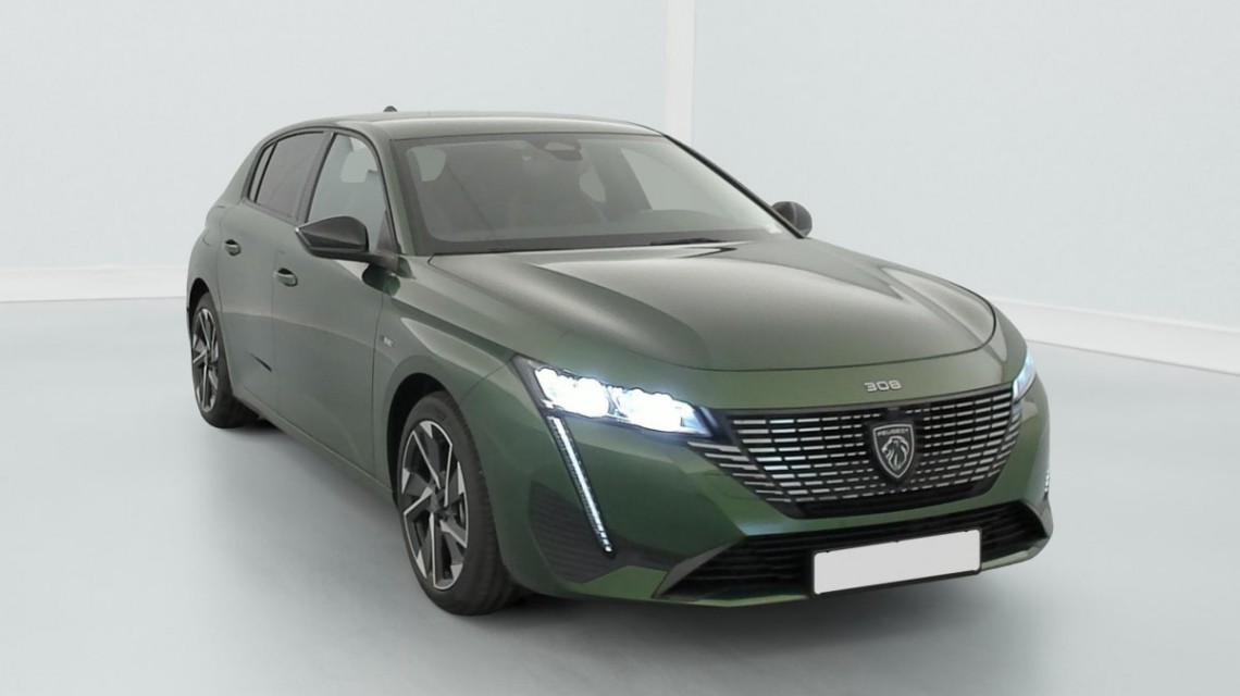 PEUGEOT 308 PHEV 180 e-EAT8 Allure Pack Vert Olivine