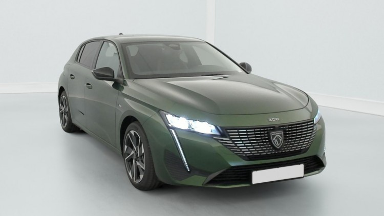 PEUGEOT 308 PHEV 180 e-EAT8 Allure Pack Vert Olivine