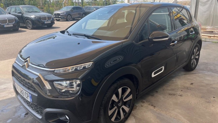 CITROEN C3 PureTech 110 ch EAT6 Max Noir Perla Nera