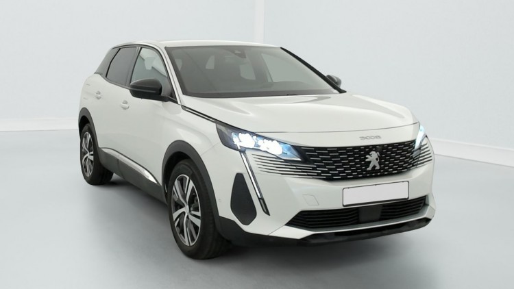 PEUGEOT 3008 Hybrid 180 e-EAT8 Allure Pack Blanc Nacré