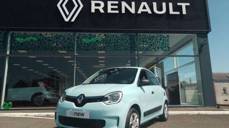 RENAULT Twingo E-Tech Electric Life Achat Intégral Bleu Dragee