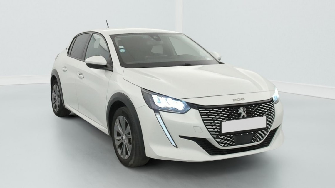 PEUGEOT 208 ELECTRIQUE 50 KWH 136CH ALLURE BUSINESS Blanc Nacré