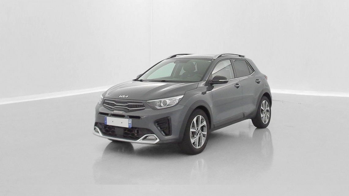 KIA Stonic STONIC 1.0 T-GDi 120ch MHEV GT Line Gris magnétique