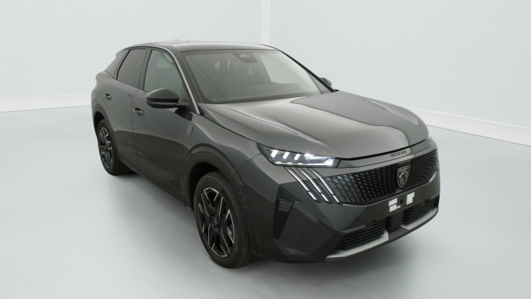 PEUGEOT 3008 Hybrid 145 e-DCS6 GT Gris Artense / Toit Noir