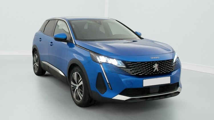 PEUGEOT 3008 Hybrid 225 e-EAT8 Allure Bleu Vertigo
