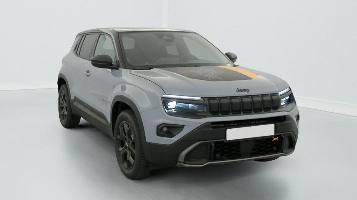 JEEP Avenger 1.2 Turbo T3 145 ch BVR6 4xe The North Face Snow / Toit Volcano