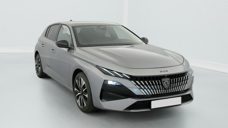 PEUGEOT 308 BLUEHDI 130CH S S EAT8 ALLURE gris artense