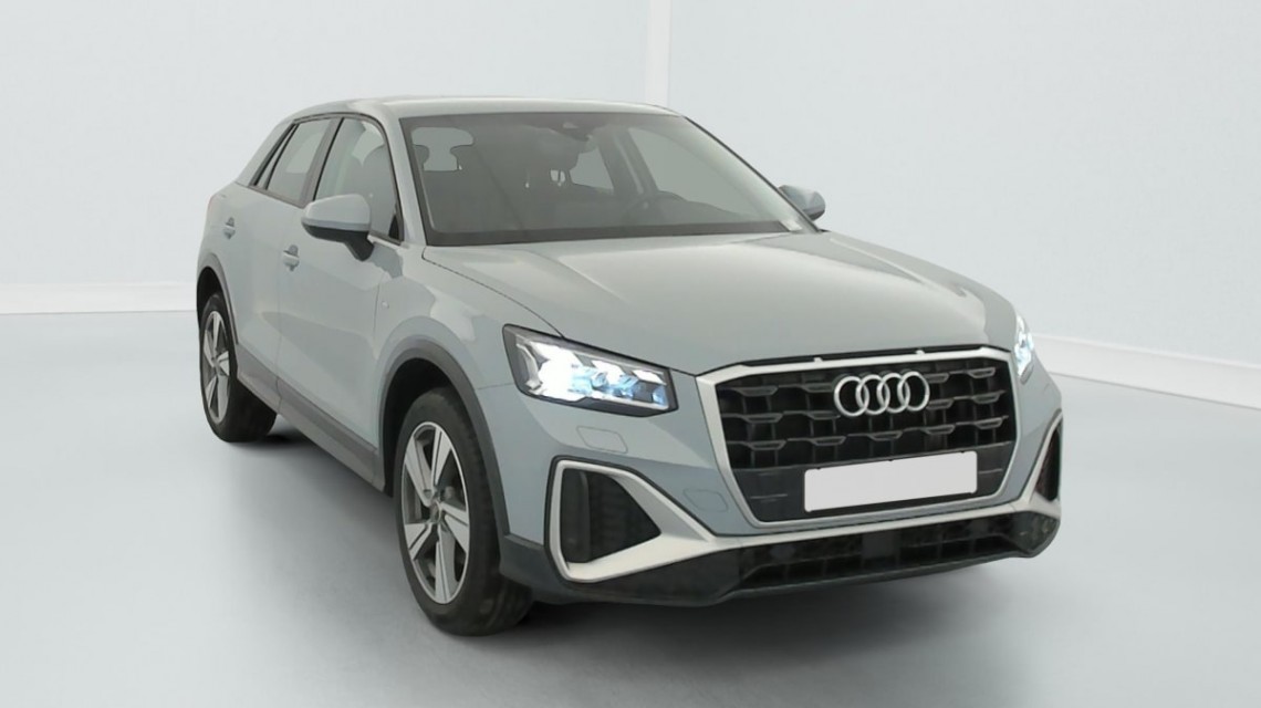 AUDI Q2 35 TDI 150 S tronic 7 Advanced Gris Flèche
