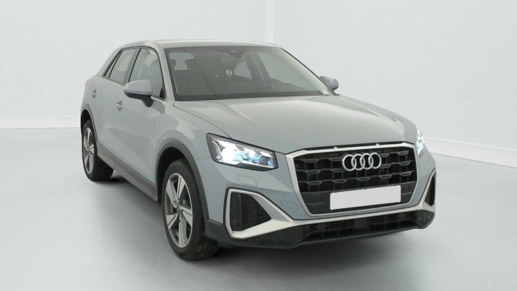 AUDI Q2 35 TDI 150 S tronic 7 Advanced Gris Flèche
