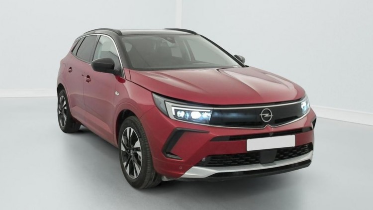 OPEL Grandland X 1.2 Turbo 130 ch BVA8 Elegance Business Rouge Karmin / Toit Noir