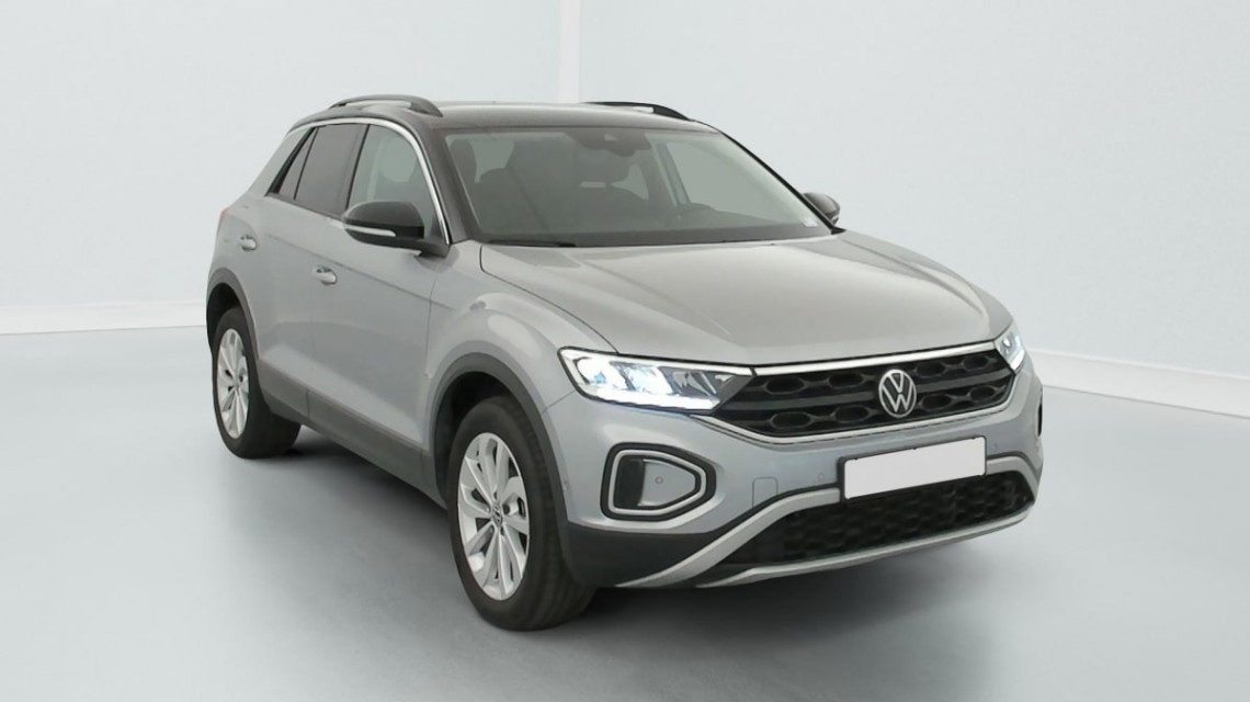 VOLKSWAGEN T-Roc 2.0 TDI 150 Start Stop DSG7 Life Plus Gris Pyrite / Toit Noir