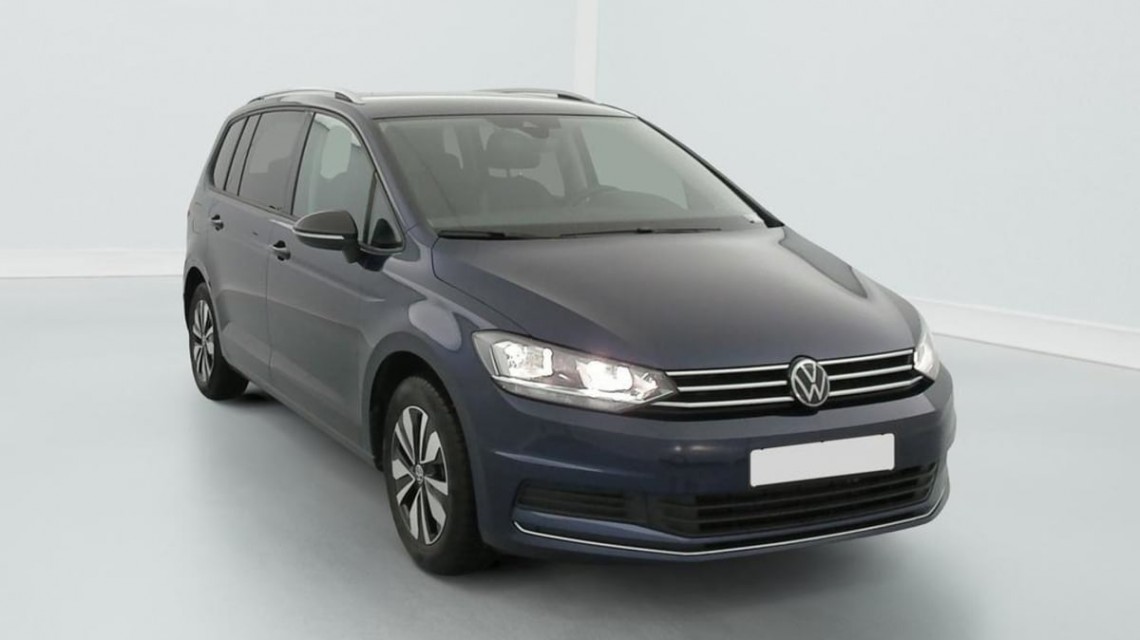 VOLKSWAGEN Touran 1.5 TSI EVO 150 DSG7 7pl VW Edition Bleu Atlantique