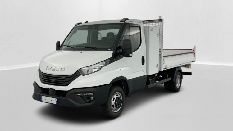 IVECO Daily Fg VUL DAILY 35C16H 3.0 160ch 3750 Benne + Coffre JPM Blanc