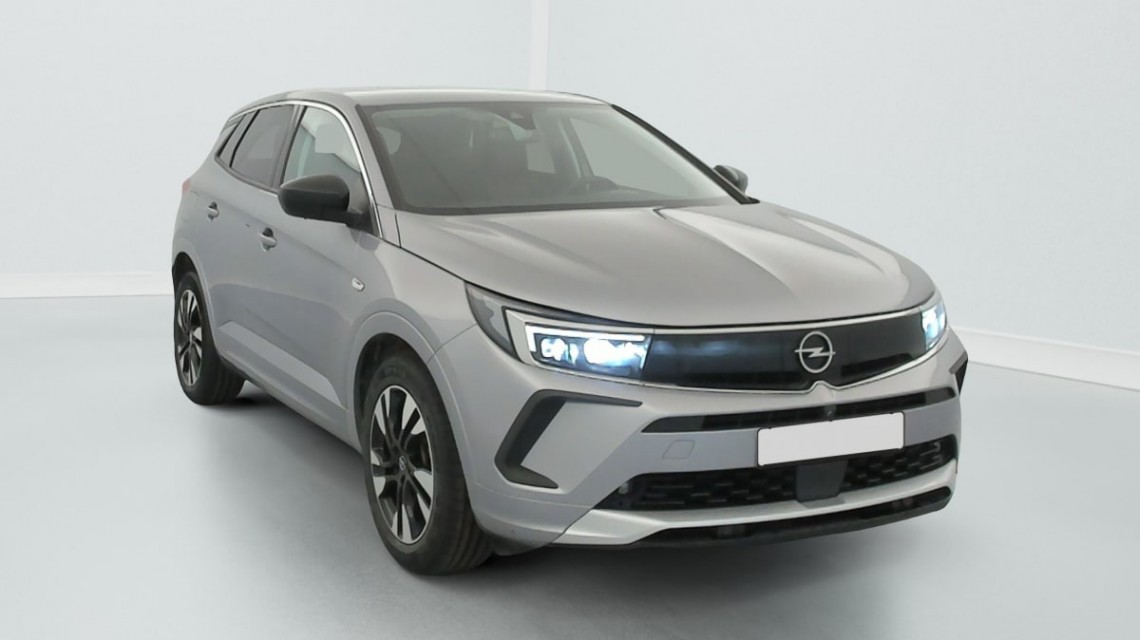 OPEL Grandland X 1.5 Diesel 130 ch BVA8 Elegance Business Gris Kontrast