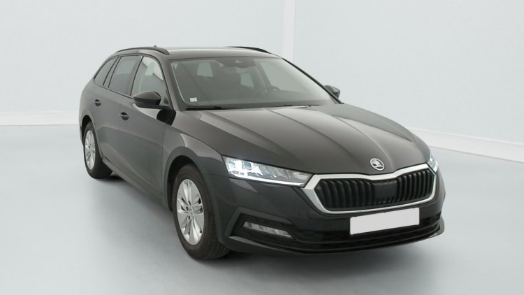 SKODA Octavia Combi 2.0 TDI 116 ch DSG7 Ambition Noir Magic Nacré