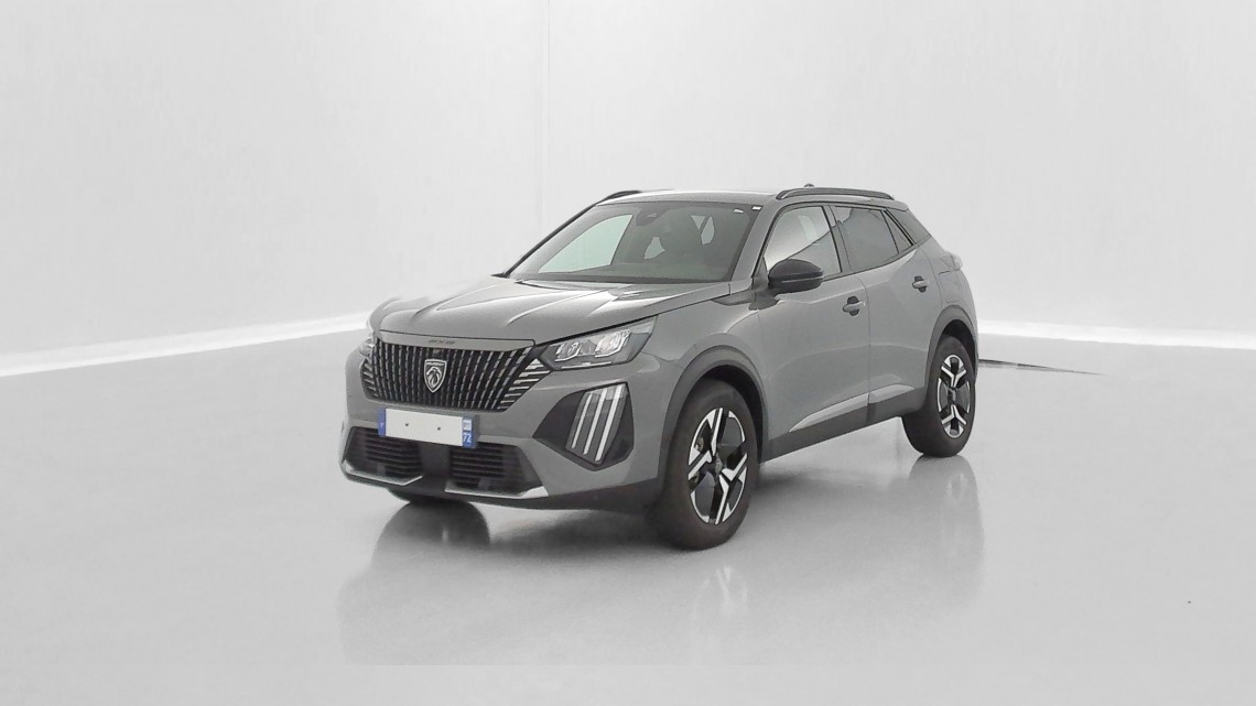 PEUGEOT 2008 2008 II 1.2 Hybrid 145ch Allure e-DCS6 Gris selenium