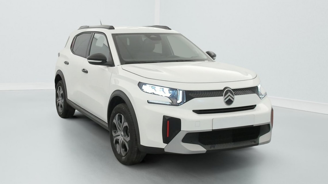 CITROEN C3 Aircross Hybride 145 ch Aut Plus Blanc Banquise
