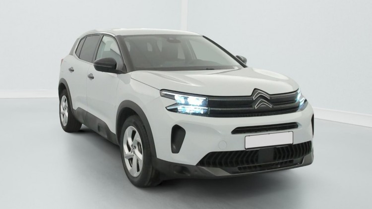 CITROEN C5 Aircross Hybride 136 e-DCS6 Plus Blanc Okénite