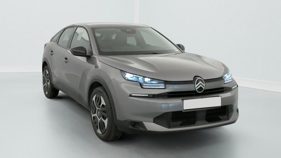 CITROEN C4 Hybride 145 ch e-DCS6 Plus Gris Mercury