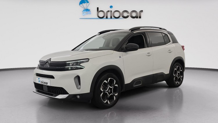 CITROEN C5 Aircross Hybrid rechargeable 225ch Shine ë-EAT8 Suréquipé Blanc Nacré