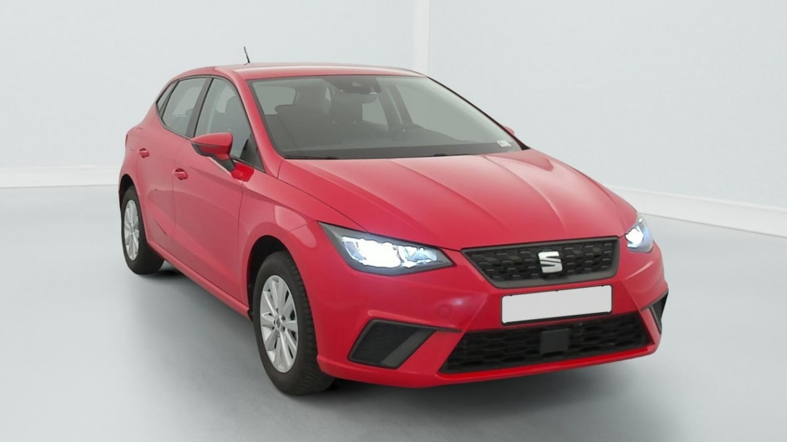SEAT Ibiza 1.0 EcoTSI 95 ch S S BVM5 Style Rouge Passion