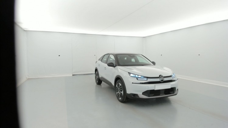 CITROEN C4 Hybride 145 ch e-DCS6 Plus Blanc Okénite / Toit Noir