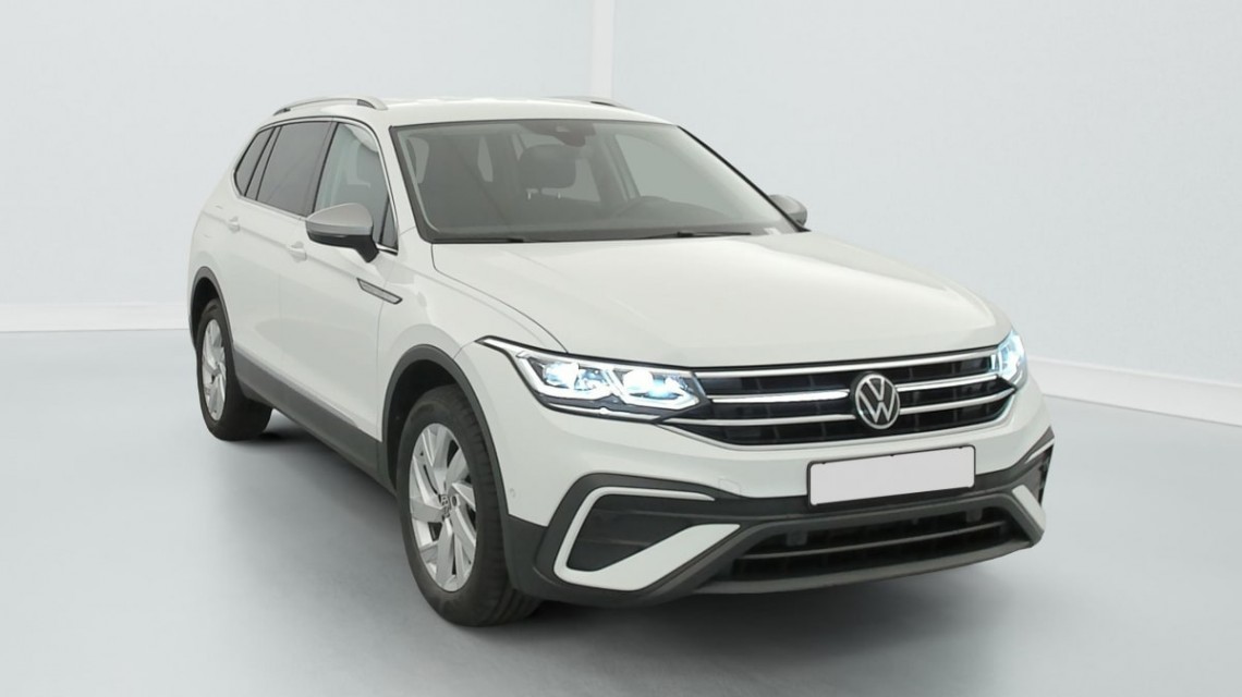 VOLKSWAGEN Tiguan Allspace 2.0 TDI 150ch DSG7 Life Plus Blanc Pur