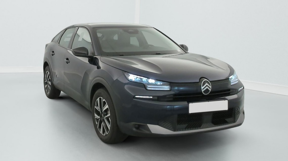 CITROEN C4 Hybride 145 ch e-DCS6 Plus Bleu Eclipse