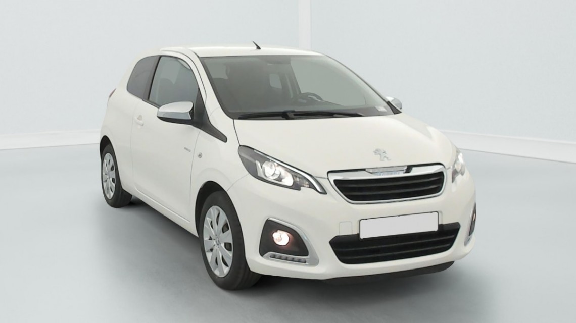 PEUGEOT 108 VTi 72ch S S BVM5 Style Blanc Lipizan