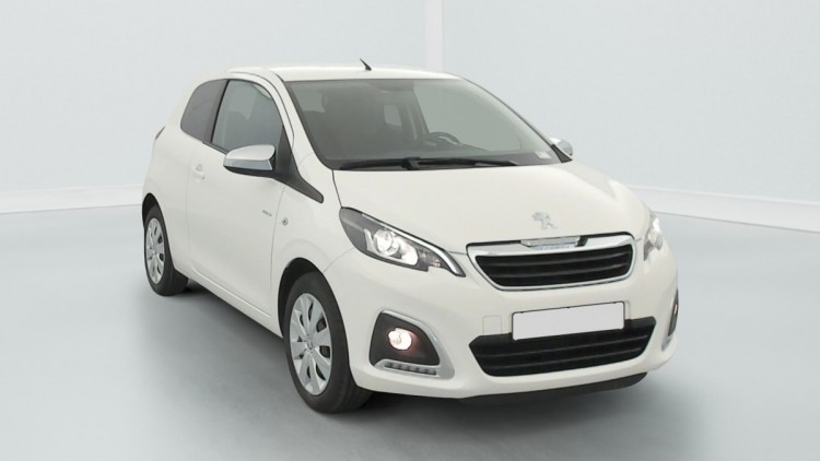 PEUGEOT 108 VTi 72ch S S BVM5 Style Blanc Lipizan