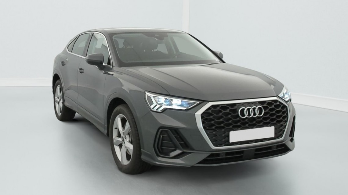 AUDI Q3 Sportback 45 TFSIe 245 ch S tronic 6 Design Gris Nano