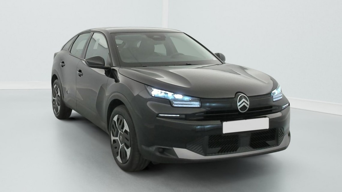 CITROEN C4 Hybride 145 ch e-DCS6 Plus Noir Perla Nera
