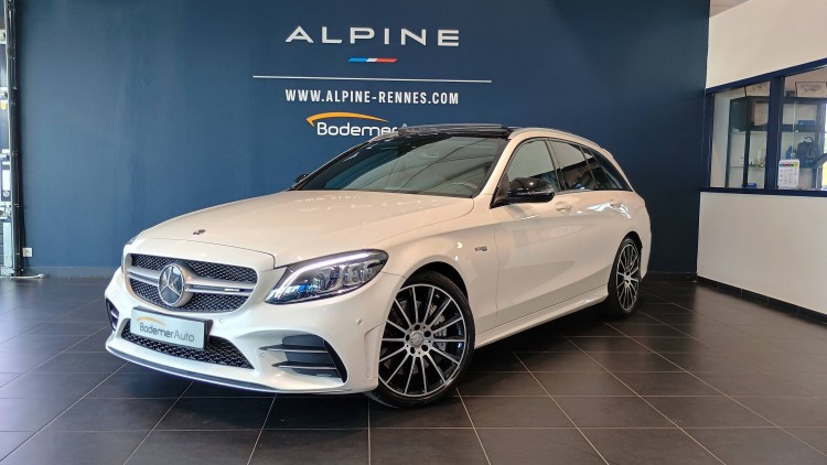 MERCEDES-BENZ Classe C Break 43 Mercedes-AMG Speedshift TCT AMG 4Matic 5p Blanc