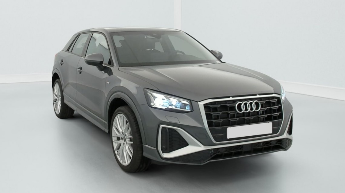 AUDI Q2 35 TFSI 150 S tronic 7 S Line Bleu Navarre