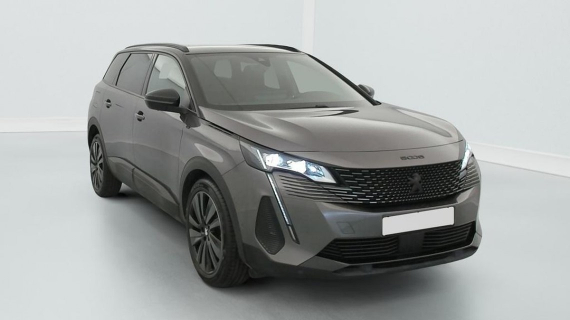 PEUGEOT 5008 BlueHDi 130ch S S EAT8 GT  Gris Platinium