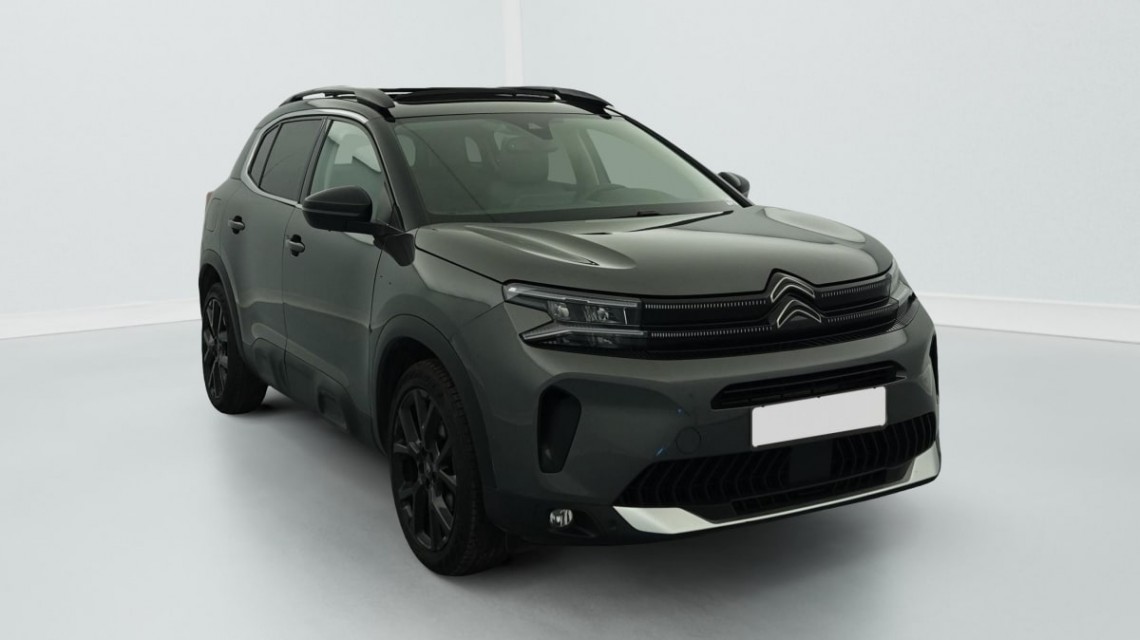 CITROEN C5 Aircross BlueHDi 130 S S EAT8 Shine Pack Gris Platinium / Toit Noir Perla Nera