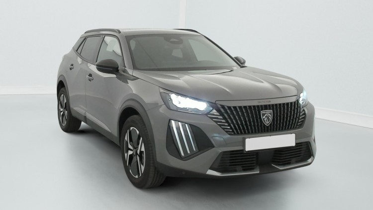 PEUGEOT 2008 Hybrid 145 ch e-DCS6 Allure Gris Sélénium
