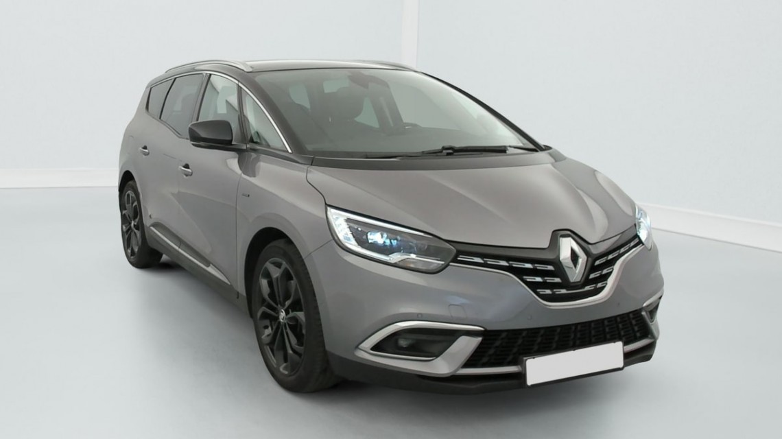 RENAULT Grand Scenic TCE 160 FAP EDC - 21 SL BLACK EDITION Gris Cassiopée Toit Noir