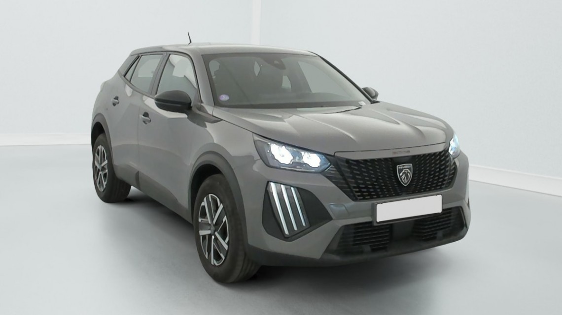 PEUGEOT 2008 PureTech 100 S S BVM6 Active Gris Selenium