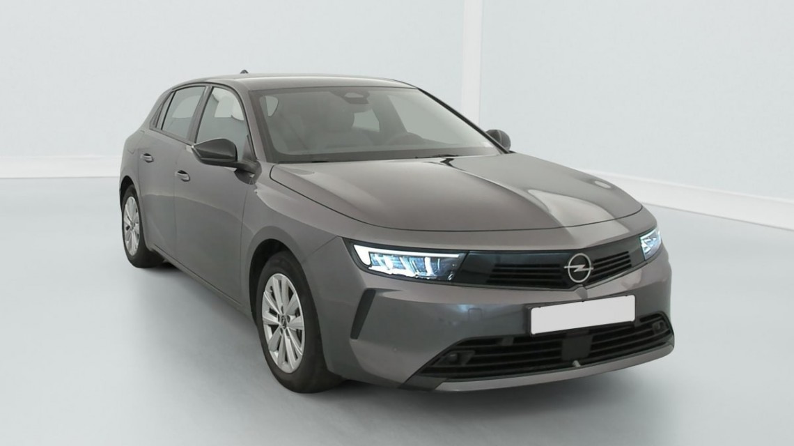 OPEL Astra 1.2 Turbo Hybride 145 ch e-DCT6 Edition Gris Vulkan