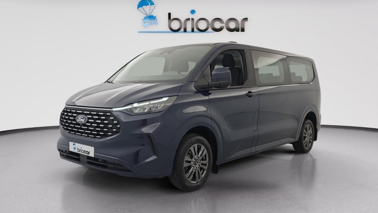 FORD Tourneo Custom 320 L2H1 2.0 EcoBlue 150ch Titanium 9 places Bleu Abysse