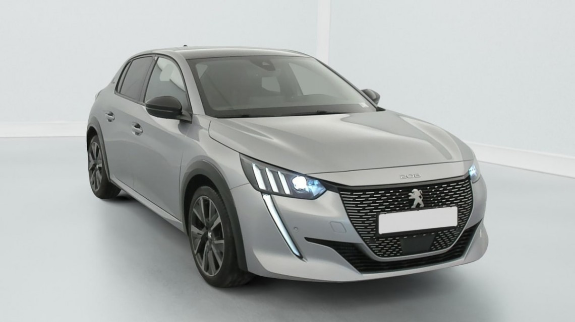 PEUGEOT 208 PureTech 100 S S BVM6 GT Gris Artense / Toit Noir